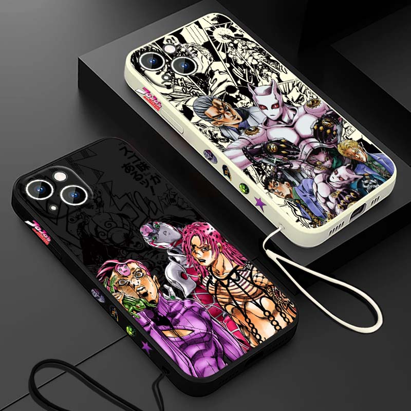 Apple Iphone 16 - 애니메이션 JOJO 악당 디아볼로 디오 애플