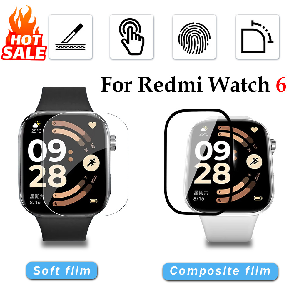 Hydrogel Screen Protector - Xiaomi Redmi Watch 6 용 1-5Pcs