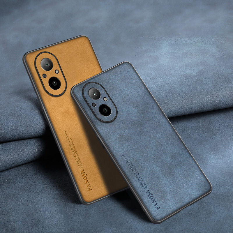 Realme C67 - Realme C67 4G 케이스용 양가죽 질감