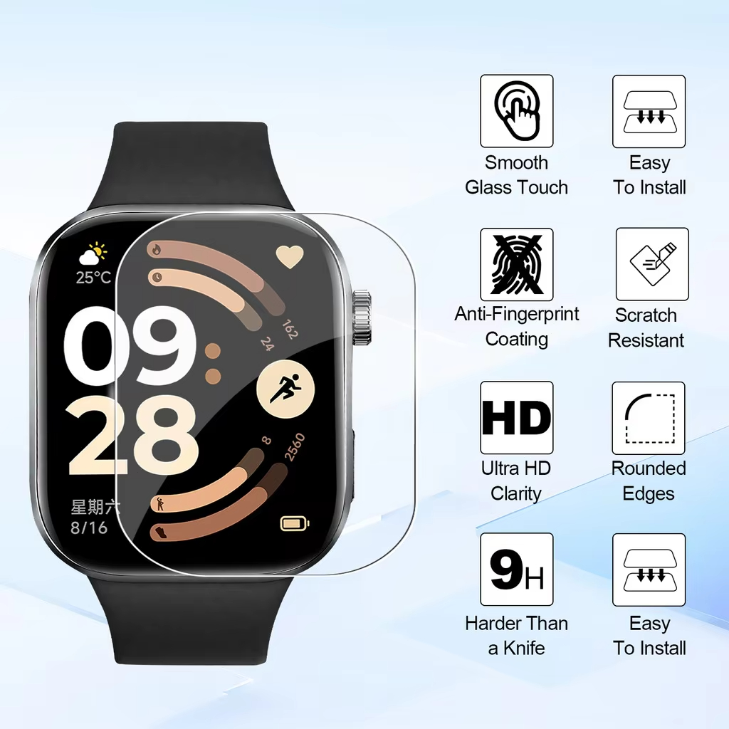 Xiaomi Redmi Watch 6 용 1-5Pcs  - Hydrogel Screen Protector 리뷰 및 가격